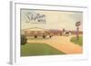 Skyliner Motel, Concordia, Kansas-null-Framed Art Print