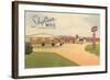 Skyliner Motel, Concordia, Kansas-null-Framed Art Print