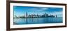 Skylines at the waterfront, Lake Michigan, Chicago, Cook County, Illinois, USA-null-Framed Photographic Print