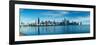 Skylines at the waterfront, Lake Michigan, Chicago, Cook County, Illinois, USA-null-Framed Photographic Print