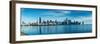 Skylines at the waterfront, Lake Michigan, Chicago, Cook County, Illinois, USA-null-Framed Photographic Print