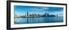 Skylines at the waterfront, Lake Michigan, Chicago, Cook County, Illinois, USA-null-Framed Photographic Print