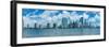 Skylines at the waterfront, Miami, Miami-Dade County, Florida, USA-null-Framed Photographic Print