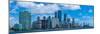 Skylines at the waterfront, Miami, Miami-Dade County, Florida, USA-null-Mounted Photographic Print