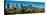 Skylines in a city, Bow River, Calgary, Alberta, Canada-null-Stretched Canvas