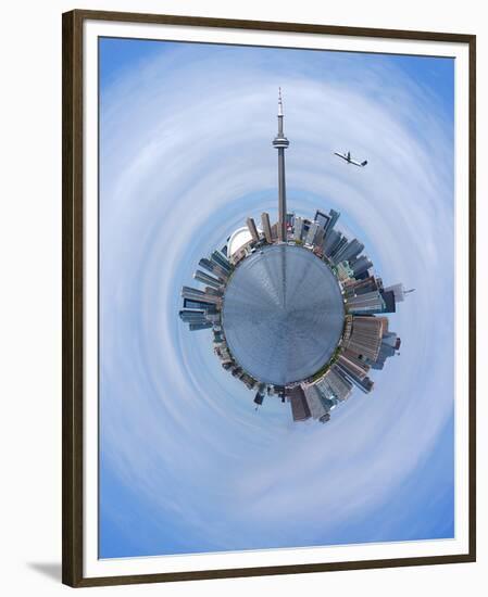 Skylines Of Toronto-null-Framed Premium Giclee Print