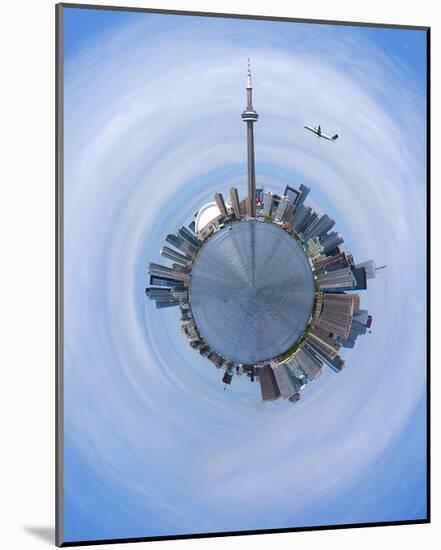 Skylines Of Toronto-null-Mounted Art Print