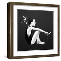 Skyling-Ruben Ireland-Framed Art Print