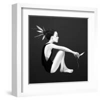 Skyling-Ruben Ireland-Framed Art Print