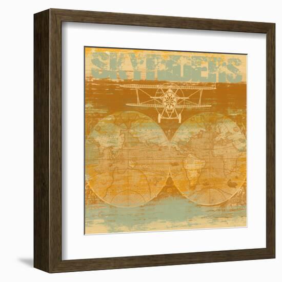 Skyriders-Yashna-Framed Art Print