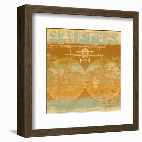 Skyriders-Yashna-Framed Art Print