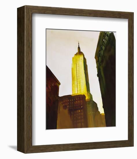 Skyscraper 1-Paulo Romero-Framed Art Print