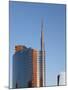 Skyscraper at Sunset, Garibaldi District, Milan, Lombardy, Italy, Europe-Vincenzo Lombardo-Mounted Photographic Print