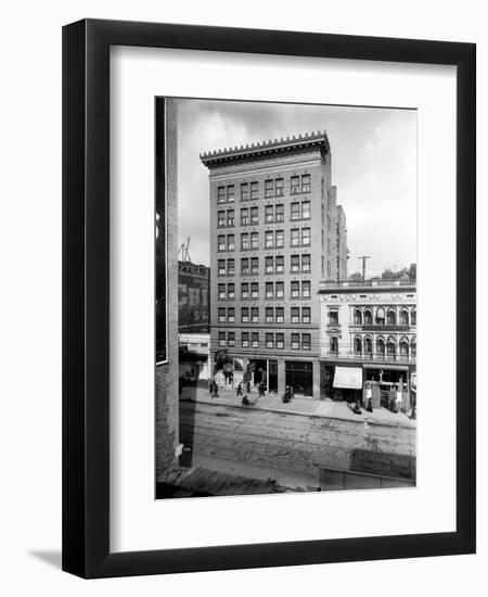 Skyscraper, Early 20th Century-Asahel Curtis-Framed Premium Giclee Print