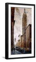 Skyscraper I - Empire State Building-Marti Bofarull-Framed Giclee Print