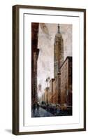 Skyscraper I - Empire State Building-Marti Bofarull-Framed Giclee Print