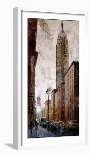 Skyscraper I - Empire State Building-Marti Bofarull-Framed Giclee Print