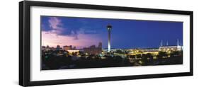 Skyscraper in a City, San Antonio, Texas, USA-null-Framed Photographic Print