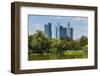 Skyscraper in Khamovniki District, Moscow, Russia, Europe-Michael Runkel-Framed Photographic Print