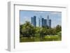 Skyscraper in Khamovniki District, Moscow, Russia, Europe-Michael Runkel-Framed Photographic Print