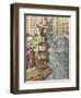 Skyscraper Table Tower-null-Framed Art Print