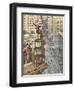 Skyscraper Table Tower-null-Framed Art Print