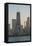 Skyscraper-NjR Photos-Framed Stretched Canvas