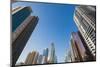 Skyscrapers along Sheikh Zayed Road, Dubai, UAE-null-Mounted Photographic Print