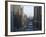 Skyscrapers Along the Chicago River and West Wacker Drive at Dawn, Chicago, Illinois, USA-Amanda Hall-Framed Photographic Print