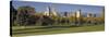 Skyscrapers Around a Golf Course, Denver, Colorado, USA-null-Stretched Canvas