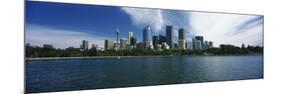 Skyscrapers at the Waterfront, Melbourne, Victoria, Australia-null-Mounted Photographic Print