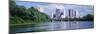 Skyscrapers at the waterfront, Scioto River, Columbus, Ohio, USA-null-Mounted Photographic Print