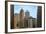 Skyscrapers, Chicago, Illinois, United States of America, North America-Amanda Hall-Framed Photographic Print