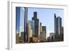 Skyscrapers, Chicago, Illinois, United States of America, North America-Amanda Hall-Framed Photographic Print
