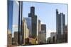 Skyscrapers, Chicago, Illinois, United States of America, North America-Amanda Hall-Mounted Photographic Print