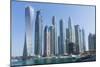 Skyscrapers, Dubai Marina, Dubai, United Arab Emirates, Middle East-Fraser Hall-Mounted Photographic Print