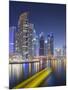 Skyscrapers, Dubai Marina, Dubai, United Arab Emirates-Rainer Mirau-Mounted Photographic Print