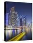 Skyscrapers, Dubai Marina, Dubai, United Arab Emirates-Rainer Mirau-Stretched Canvas