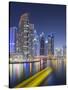 Skyscrapers, Dubai Marina, Dubai, United Arab Emirates-Rainer Mirau-Stretched Canvas