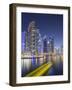 Skyscrapers, Dubai Marina, Dubai, United Arab Emirates-Rainer Mirau-Framed Photographic Print