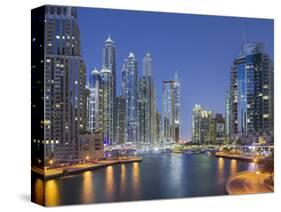 Skyscrapers, Dubai Marina, Dubai, United Arab Emirates-Rainer Mirau-Stretched Canvas