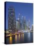 Skyscrapers, Dubai Marina, Dubai, United Arab Emirates-Rainer Mirau-Stretched Canvas