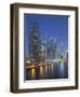 Skyscrapers, Dubai Marina, Dubai, United Arab Emirates-Rainer Mirau-Framed Photographic Print