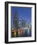 Skyscrapers, Dubai Marina, Dubai, United Arab Emirates-Rainer Mirau-Framed Photographic Print