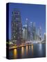 Skyscrapers, Dubai Marina, Dubai, United Arab Emirates-Rainer Mirau-Stretched Canvas