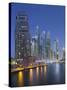 Skyscrapers, Dubai Marina, Dubai, United Arab Emirates-Rainer Mirau-Stretched Canvas