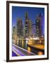 Skyscrapers, Dubai Marina, Dubai, United Arab Emirates-Rainer Mirau-Framed Photographic Print