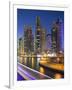 Skyscrapers, Dubai Marina, Dubai, United Arab Emirates-Rainer Mirau-Framed Photographic Print