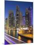 Skyscrapers, Dubai Marina, Dubai, United Arab Emirates-Rainer Mirau-Mounted Photographic Print