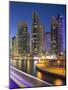 Skyscrapers, Dubai Marina, Dubai, United Arab Emirates-Rainer Mirau-Mounted Photographic Print